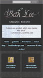 Mobile Screenshot of callibeth.com